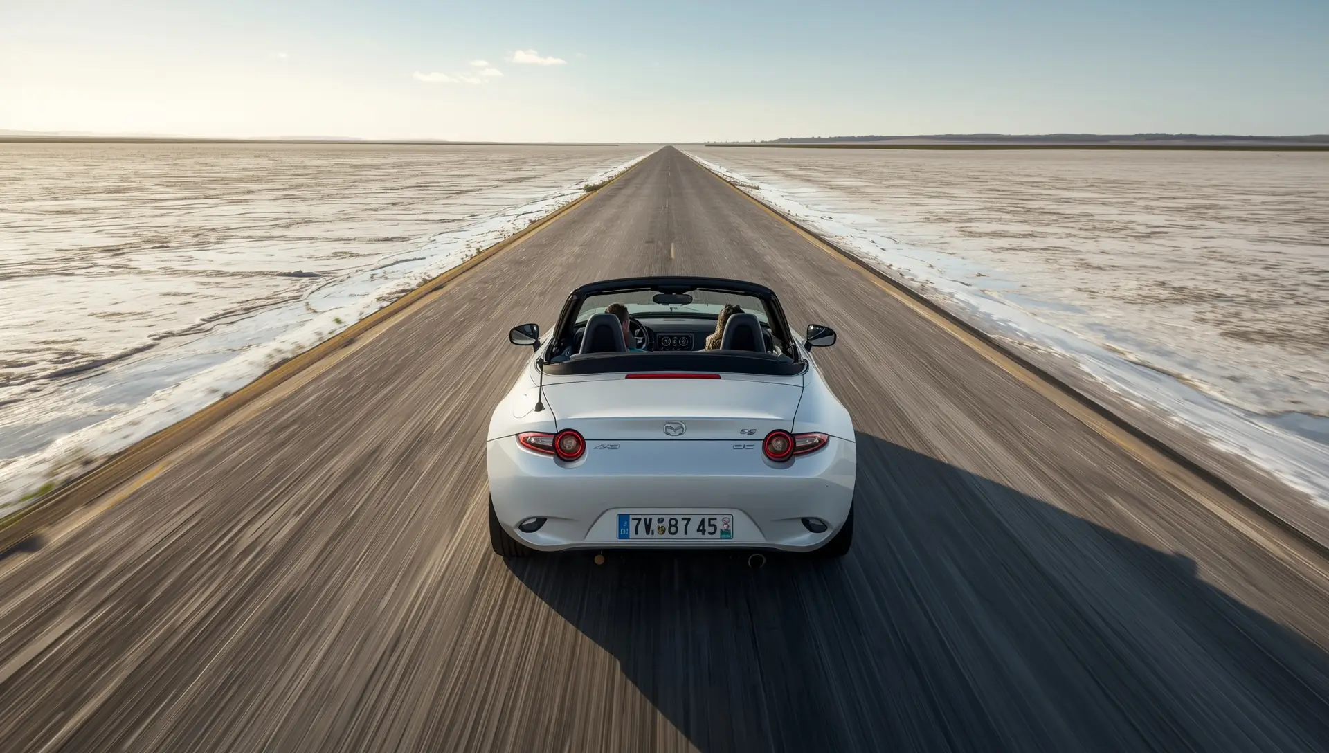 Cabrio per costa di Trapani