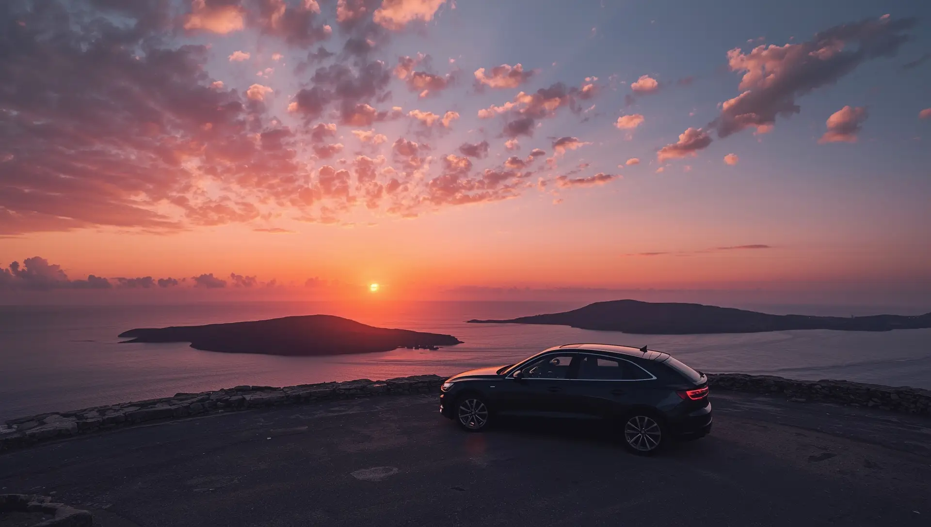 Strada costiera verso San Vito Lo Capo